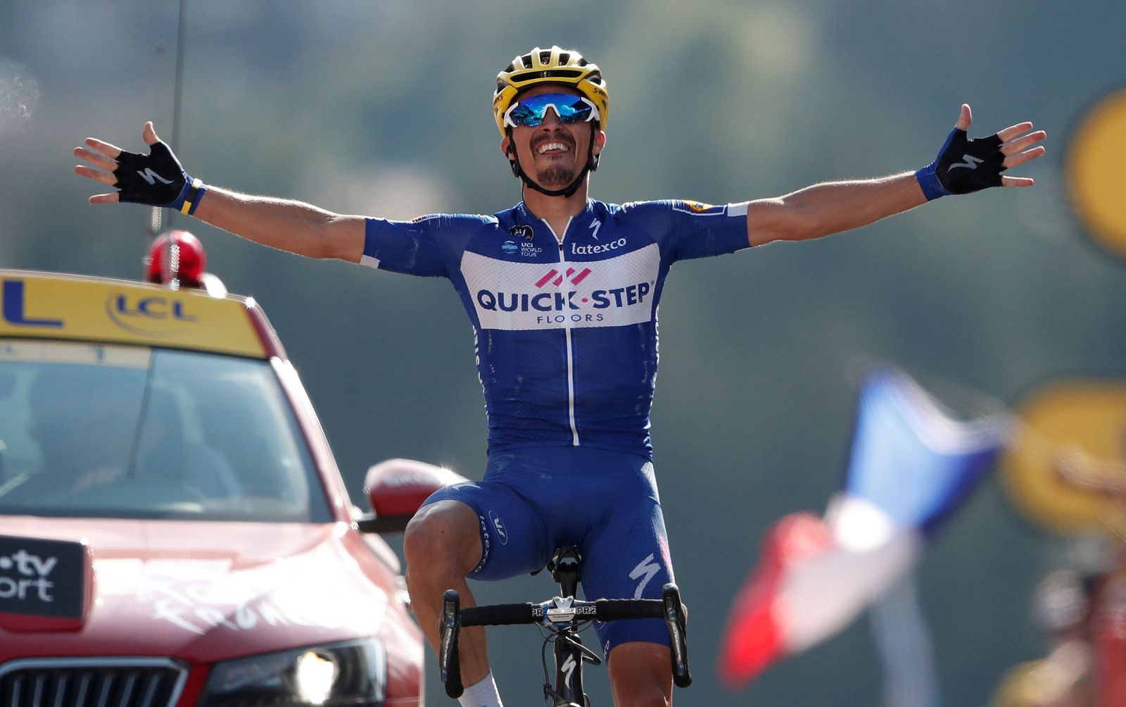 Alaphilippe se consagra en los Alpes
