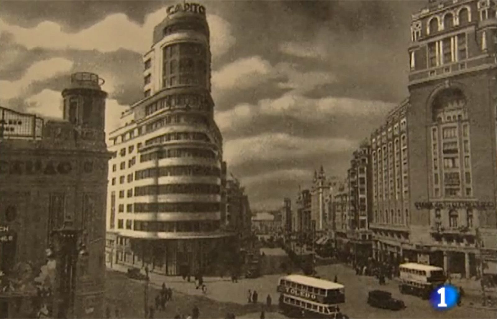Un paseo entre el pasado y el presente de la Gran Vía de Madrid