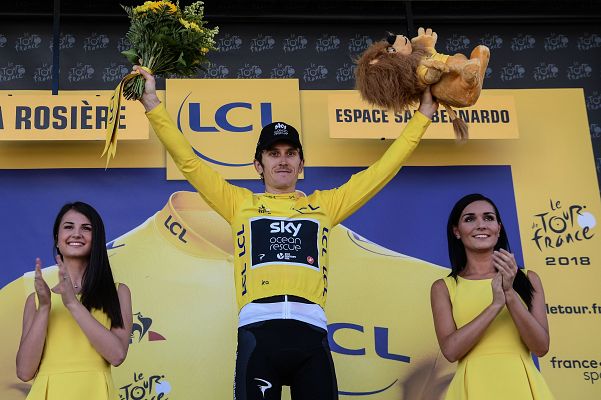 Tour de Francia - Tour 2018 | Geraint Thomas vence  en La Rosière y es nuevo líder del Tour