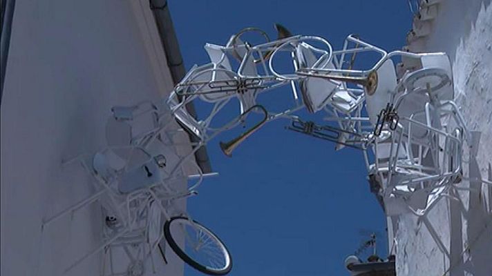 Telediario 1 - Las calles de Genalguacil, un auténtico museo al aire libre