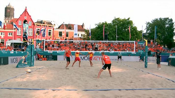 Voley Playa - Campeonato de Europa Masculino: España - Holanda