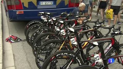 Varios corredores han mostrado su enfado por lo indefensos que se sintieron durante la ascensi�n al coloso alpino. El peor parado fue el italiano Vincenzo Nibali, que abandon� la carrera con una fractura en una v�rtebra.