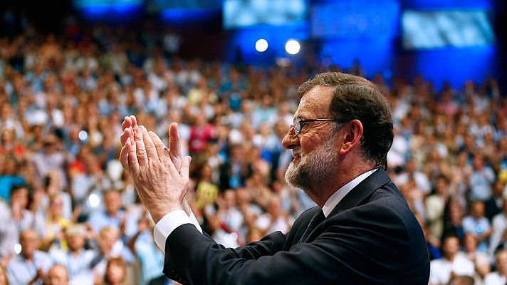 Informativo 24h - Larga ovación a Rajoy tras su despedida en el Congreso Extraordinario del PP