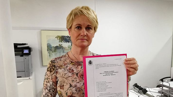 Telediario 1 - El Estado deberá indemnizar con 600.000 euros a una mujer cuya expareja mató a su hija en una visita no vigilada