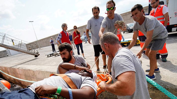 Telediario 1 - Open Arms denuncia a Libia por homicidio imprudente