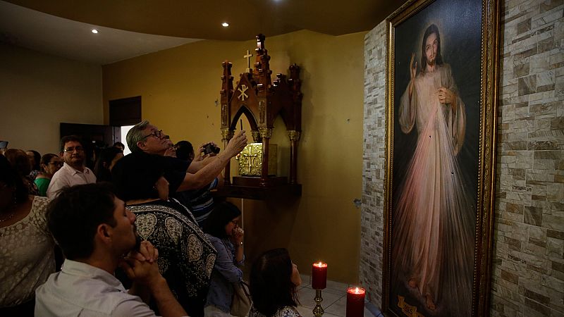 La Iglesia de la Divina Misericordia en Managua se convierte en símbolo de la represión del Gobierno de Ortega