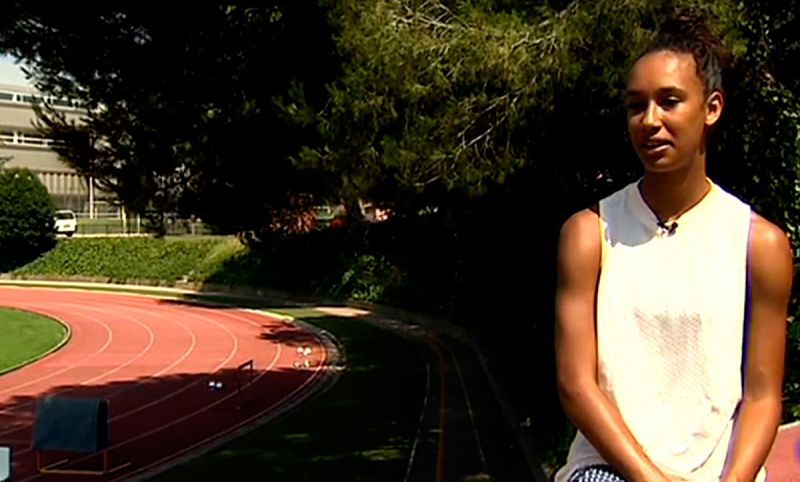 María Vicente, la joven promesa del atletismo español que no quería correr