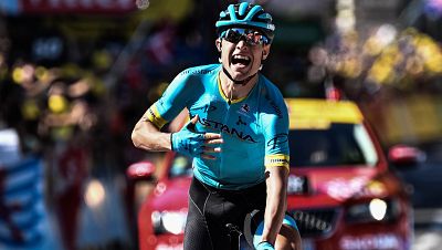 El ciclista dan�s ha conquistado la 15� etapa del Tour de Francia con final en Carcasona, donde ha derrotado por velocidad al espa�ol Ion Izaguirre.