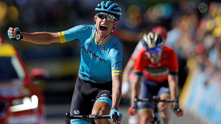 Telediario 1 - Tour 2018 | Nielsen gana y amarga a Izagirre