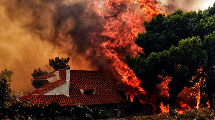 Informativo 24h - Al menos 50 muertos y 156 heridos en Grecia por varios incendios