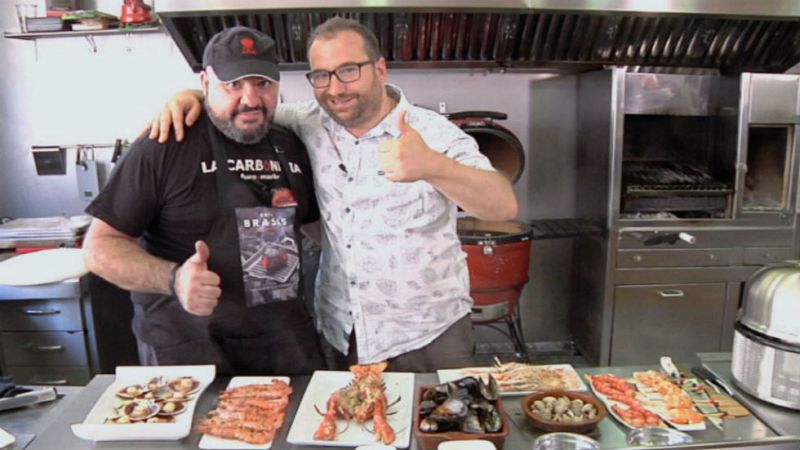 Aquí la tierra - Mariscos ¡a la barbacoa!