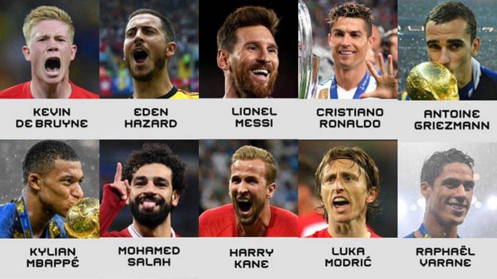 Griezmann y Modric amenazan el reinado de Cristiano y Messi en 'The Best' | Ver