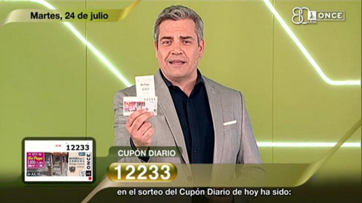 Sorteos ONCE - Sorteo ONCE - 24/07/18