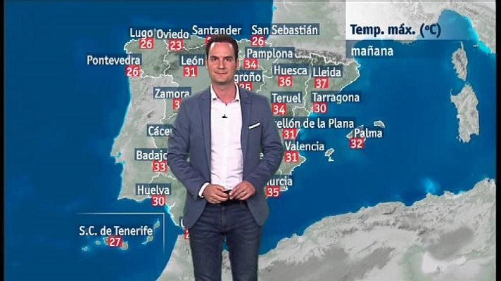 L'informatiu - Comunitat Valenciana - El tiempo en la Comunidad Valenciana - 25/07/18