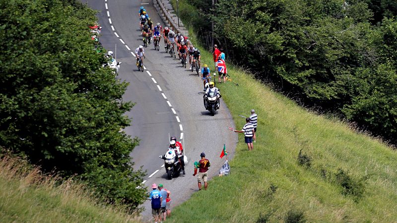 Tour 2018 | La importante labor de los cámaras del helicóptero