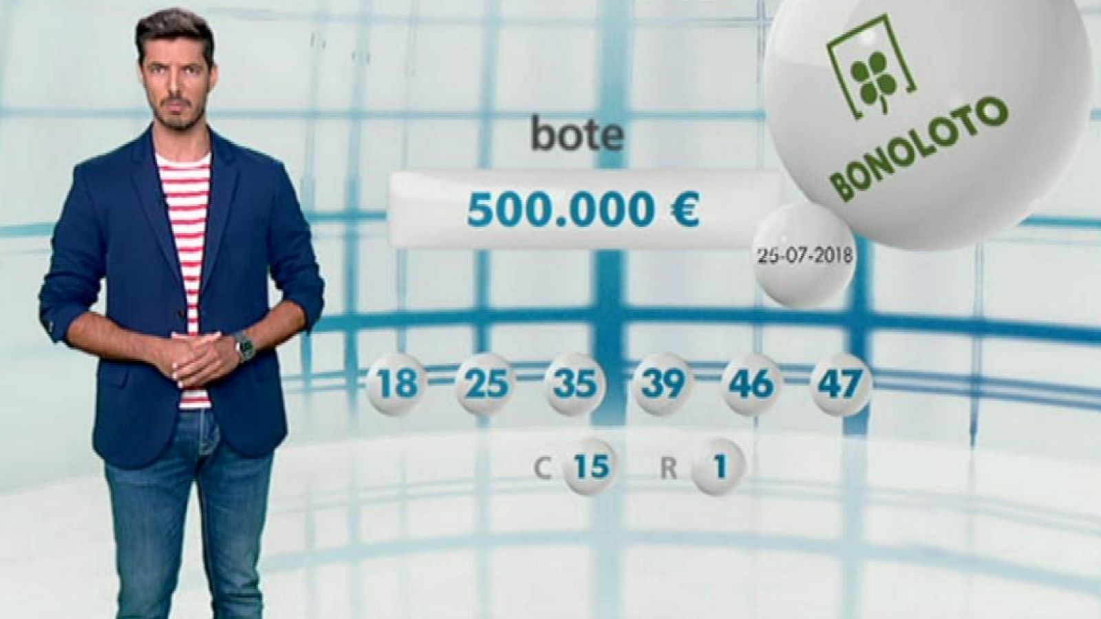Bonoloto - 25/07/18 - ver ahora