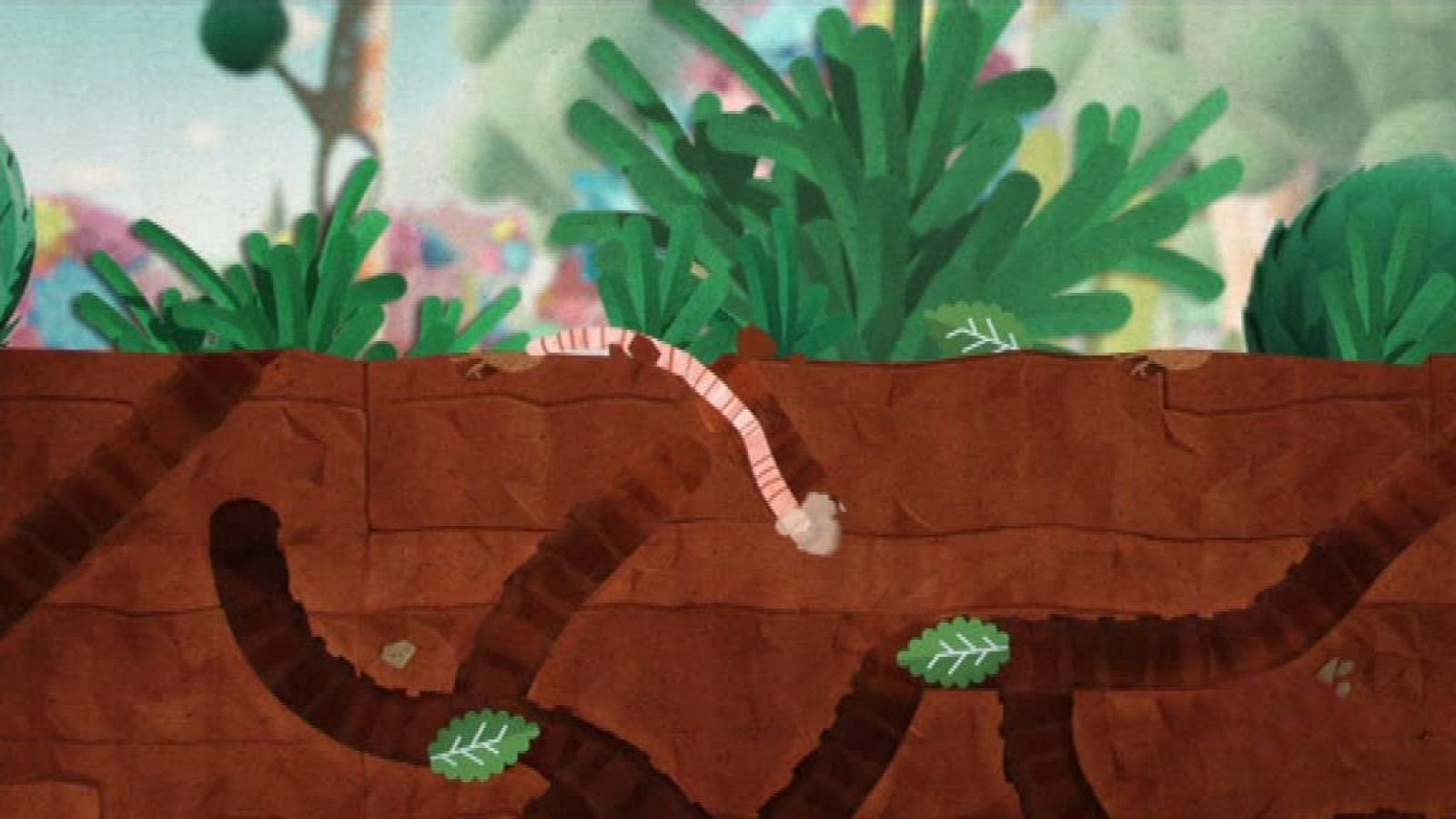 Lombrices movedizas - Messy va a Okido | Ver