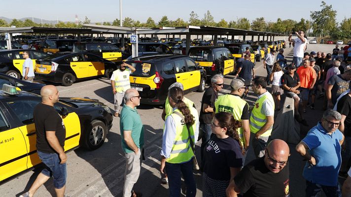 La mañana - Análisis sobre las imágenes de la huelga de taxis ayer