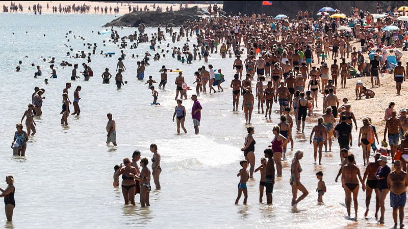 Temperaturas significativamente altas en zonas interiores de la mitad este peninsular y en Mallorca