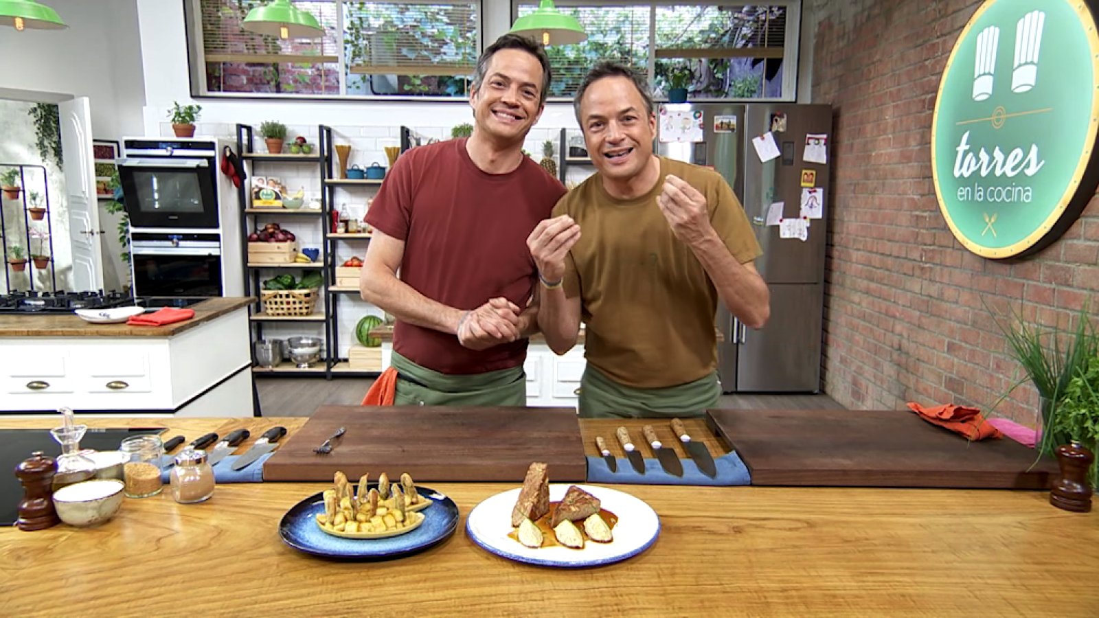 Torres en la cocina - Terrina de cordero y plátano salteado - ver ahora