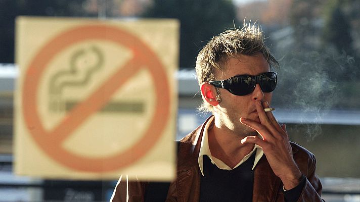 Telediario 1 - El tabaco supone el 10% de las muertes en España