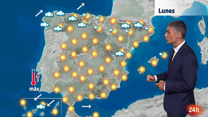 El tiempo - Sol y calor y estabilidad en todo el país