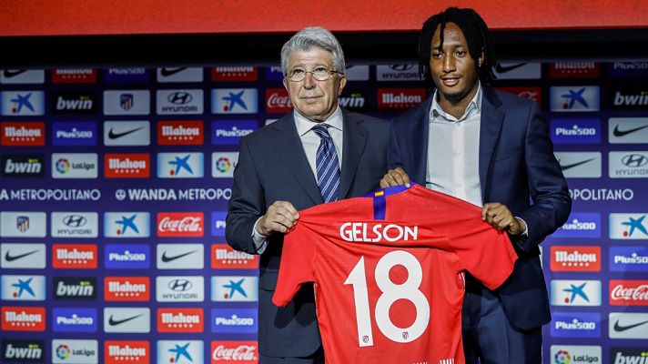 Telediario 1 - Gelson: "El mensaje de Simeone fue muy importante para venir"