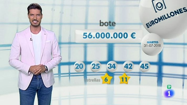 Loterías - Bonoloto + EuroMillones - 31/07/18