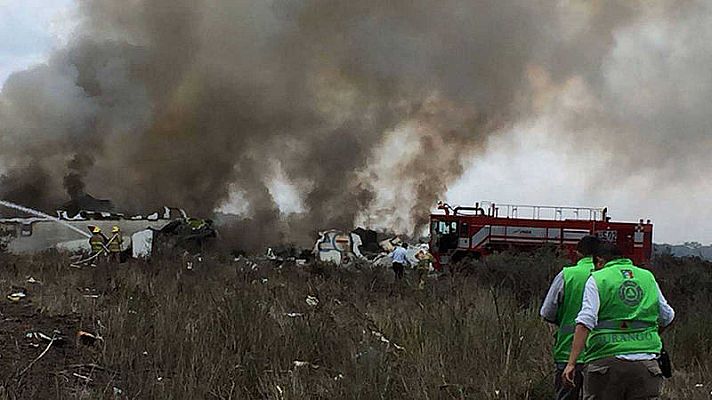 Informativo 24h - Accident de avión en México