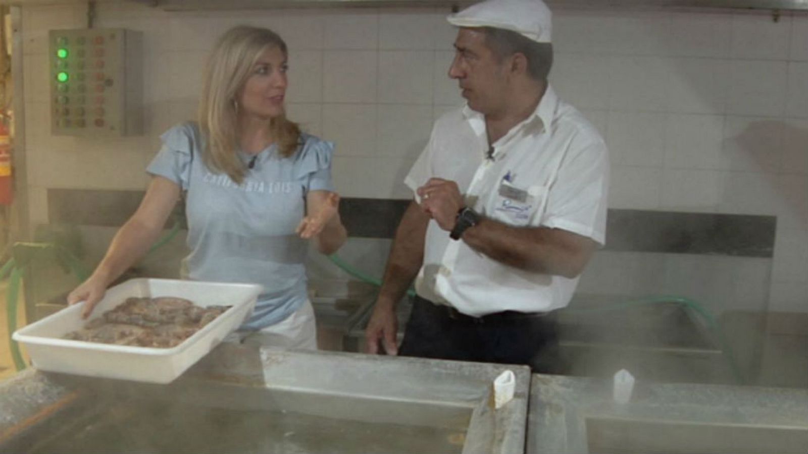 Marisco cocido en su punto