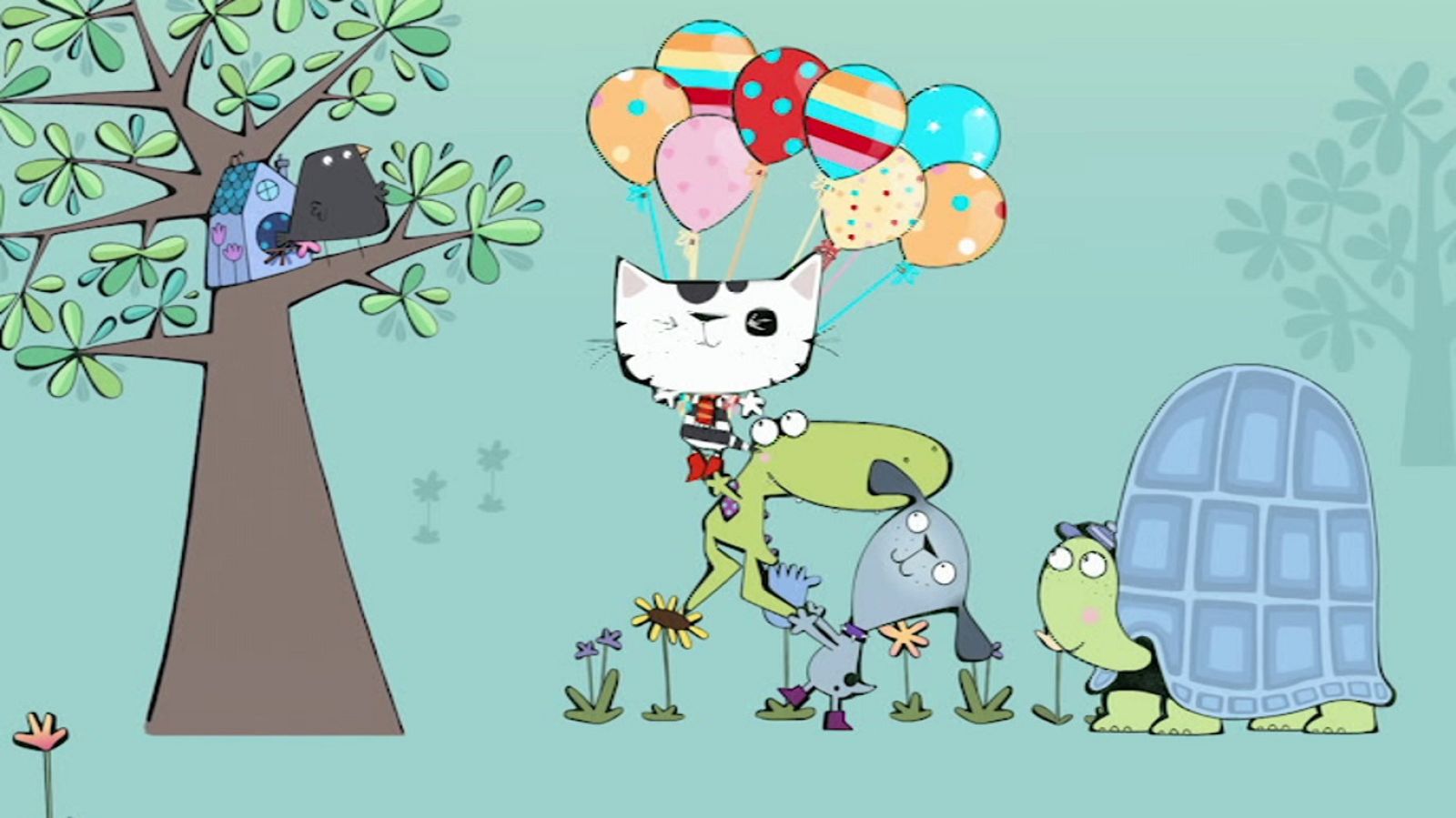 Globos - Wussywat el gato patoso | Ver