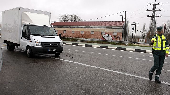 Telediario 1 - La DGT sanciona a 3.151 conductores de furgonetas