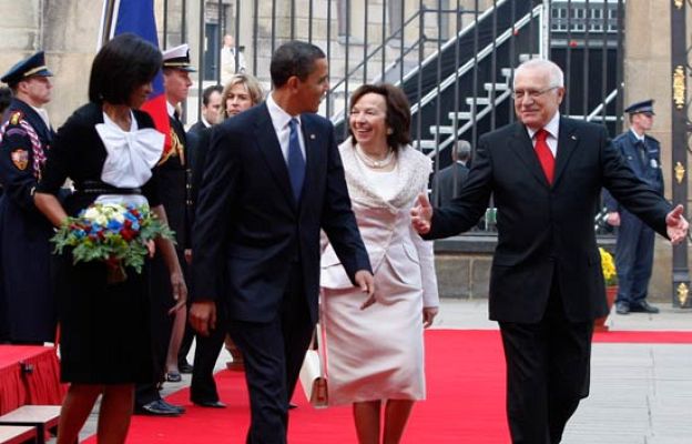  - Obama llega a Praga