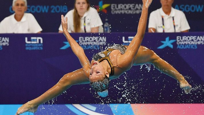 Telediario 1 - Natación y gimnasia, protagonistas de la jornada en Glasgow