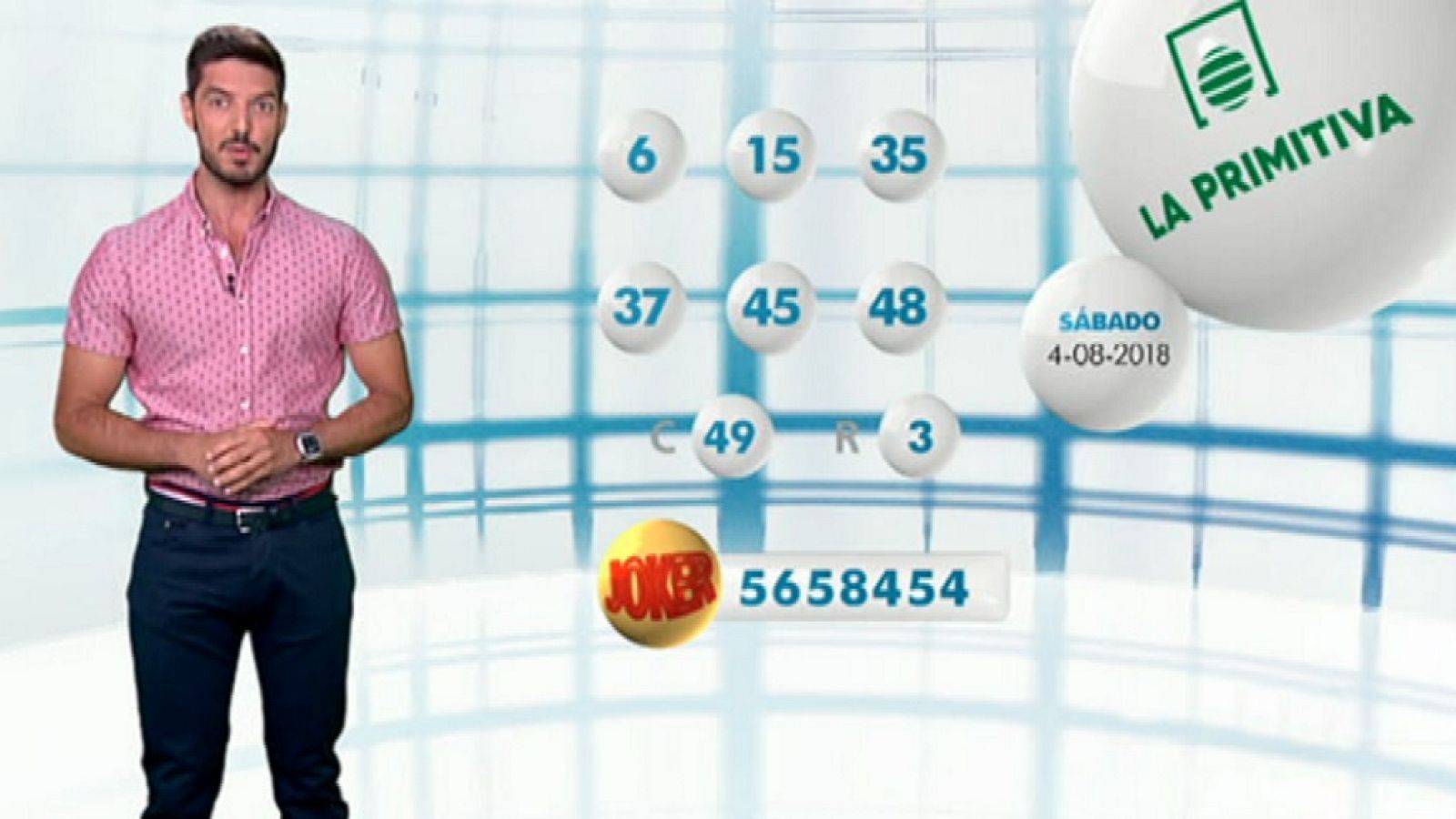 Bonoloto+Primitiva - 04/08/18 - ver ahora