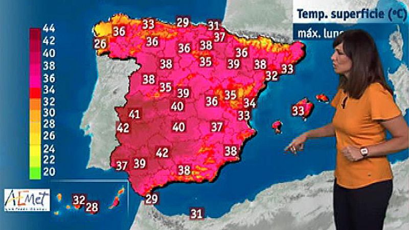 El calor continúa en todo el país, aunque ya sin alertas rojas