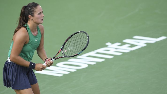 Tenis - WTA Torneo Montreal (Canadá): D. Kasatkina - M. Sakkari