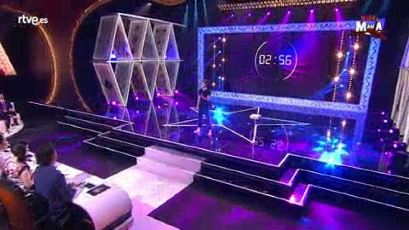 Samuel Pons, el inmune de la semana gracias a su n�mero de magia y karate