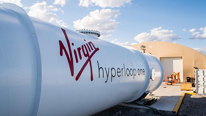 Telediario 1 - ADIF y Virgin eligen Málaga para desarrollar el tren futurista 'Hyperloop'