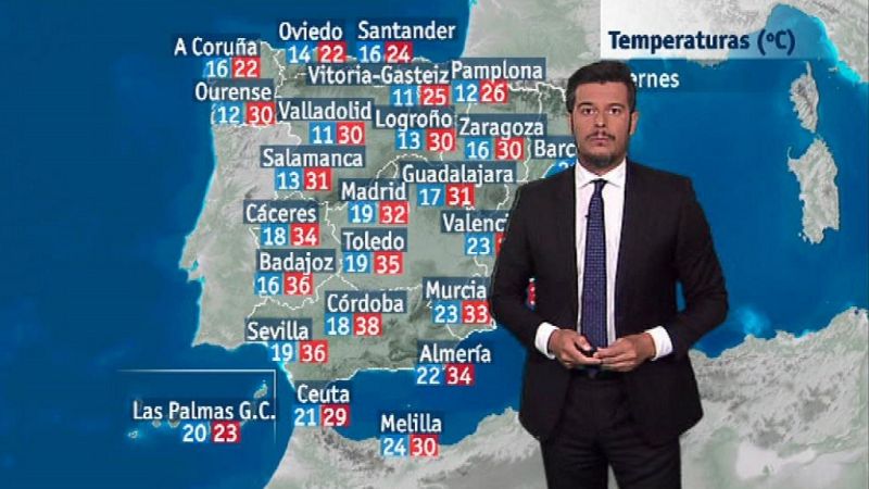 El tiempo en la Comunidad Valenciana - 09/08/18 - ver ahora