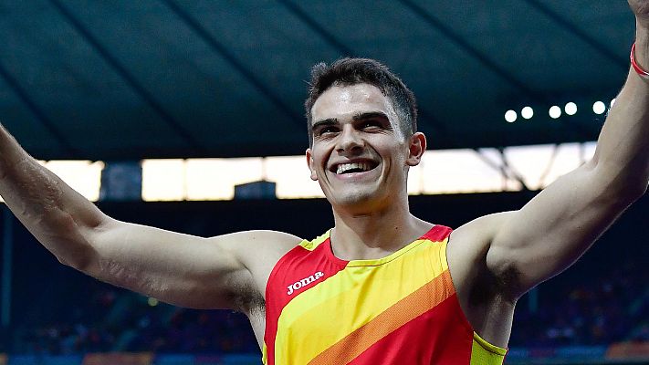 Telediario 1 - La familia de Bruno Hortelano ya está en Berlín para apoyarle en la final de 200m