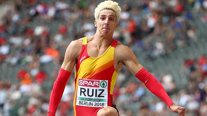  - European Championships. Histórica clasificación de Marcos Ruiz para triple salto