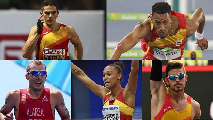 Telediario 1 - El atletismo español busca más medallas