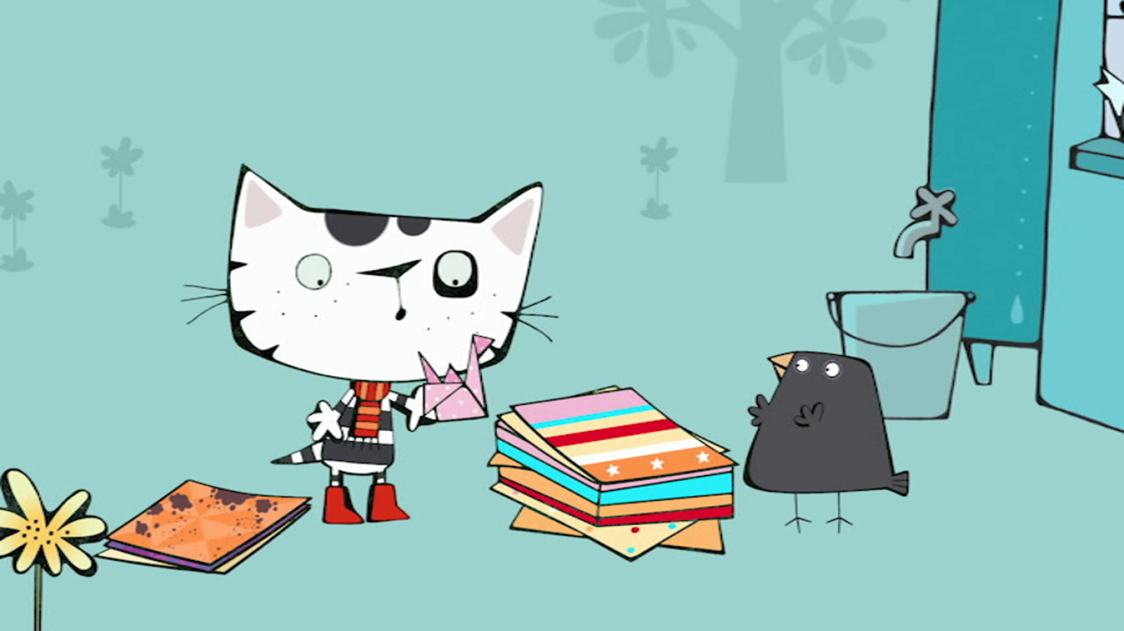 Papel - Wussywat el gato patoso | Ver