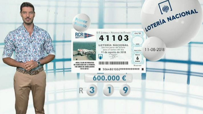 Loterías - Lotería Nacional - 11/08/18