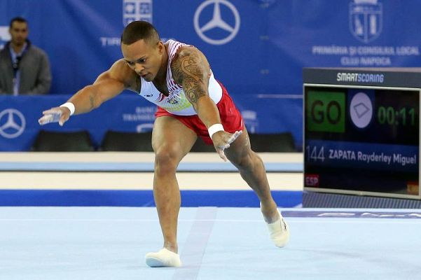  - European Championships. Ray Zapata, séptimo en suelo