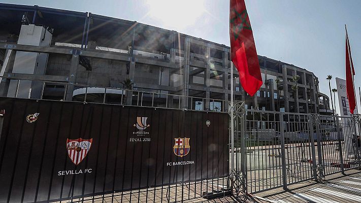 Telediario 1 - El Sevilla mirará con lupa la alineación del Barça por los extracomunitarios