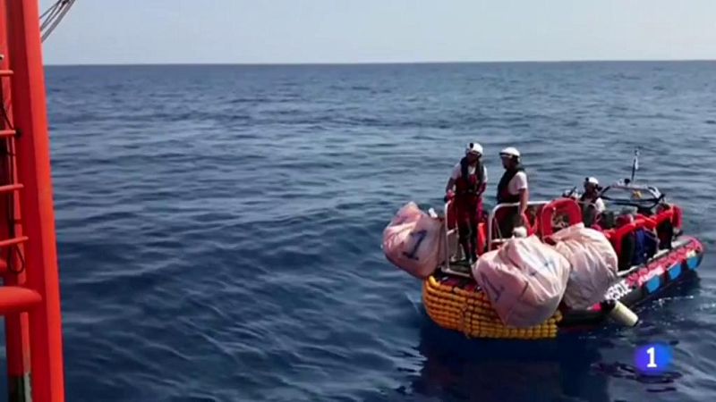 Los responsables del Aquarius piden a los gobiernos europeos un puerto seguro para desembarcar