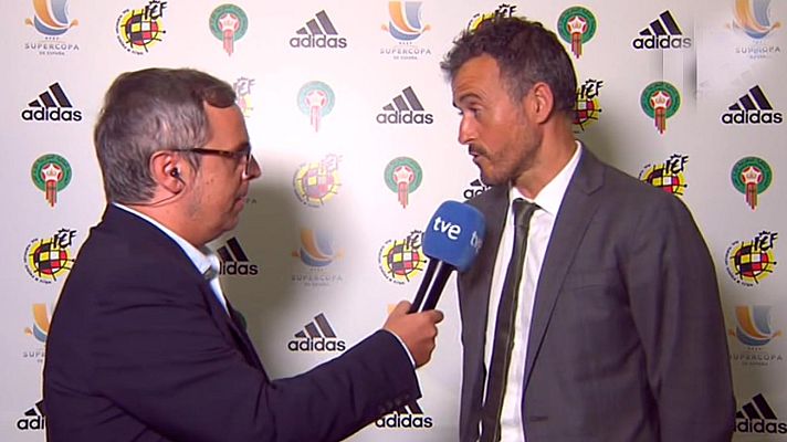  - Supercopa de España: Luis Enrique: "Piqué tiene las ideas muy claras"