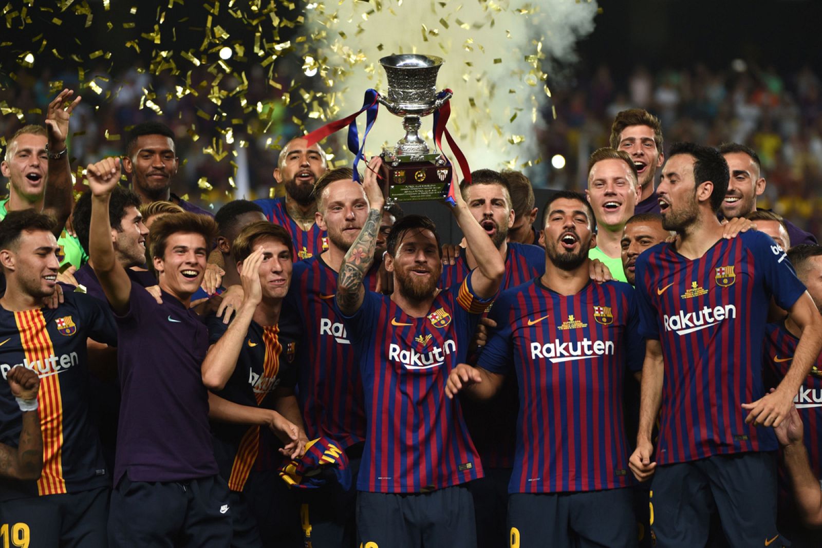 Supercopa de España: El Barcelona levanta el primer título de la temporada | Ver